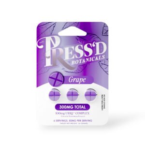 Press'D Botanicals URIQ Complex Grape 100mg Per Tablet
